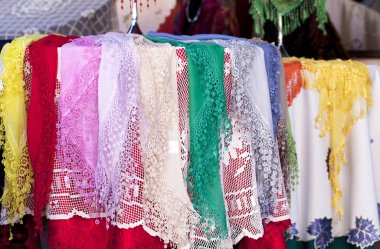 Burano dantel fular