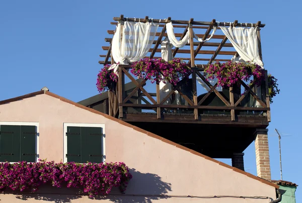 Terrazza sul tetto — Foto Stock