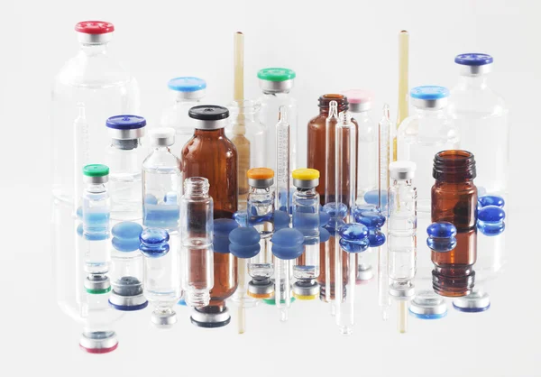 Pharmaceutical vials — Stock Photo, Image