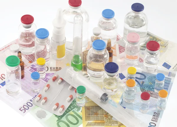 Arzneimittelkosten — Stockfoto