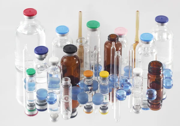 Pharmaceutical vials — Stock Photo, Image