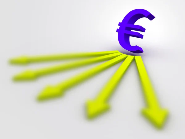 De euro — Stockfoto