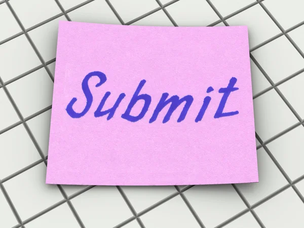 Submit — Stock Photo, Image