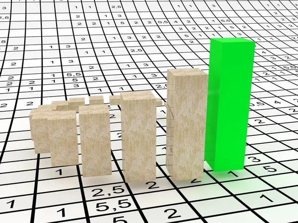 Business statistics — Stock Photo, Image
