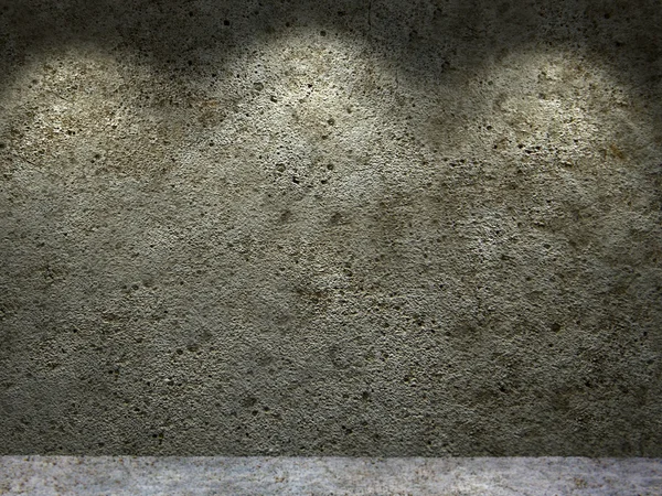 Duvardaki ışığın yansıması