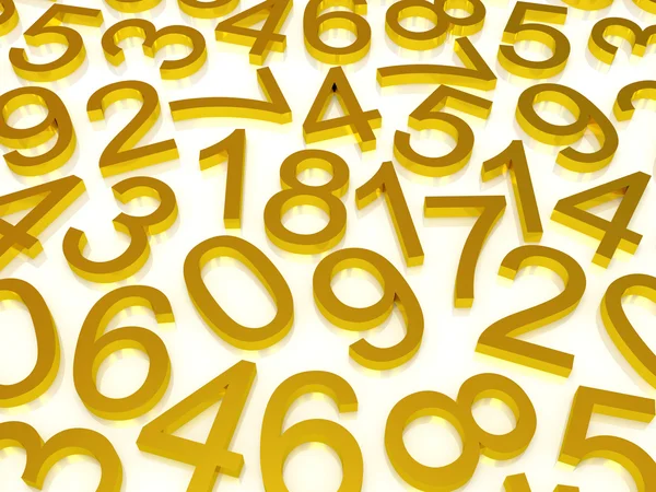 Background of numbers — Stock Photo, Image