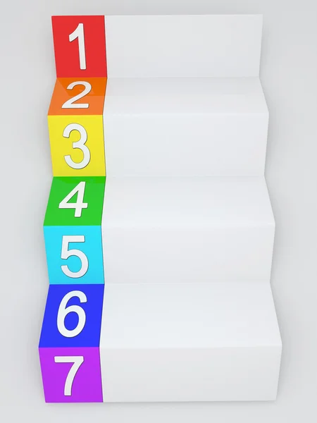 Χρωματιστά αριθμούς — Φωτογραφία Αρχείου