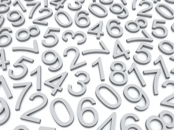 Background of numbers — Stock Photo, Image