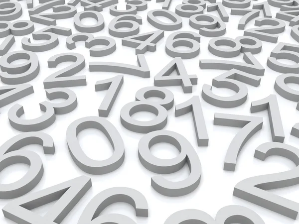 Background of numbers — Stock Photo, Image