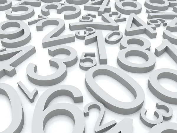 Background of numbers — Stock Photo, Image