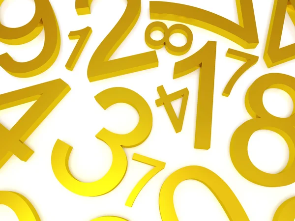 Background of numbers — Stock Photo, Image