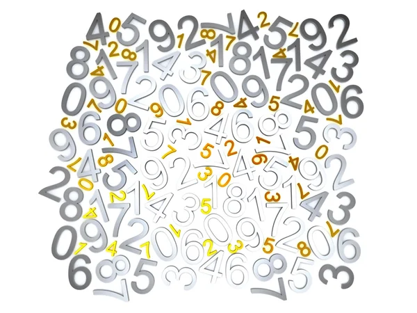 Background of numbers — Stock Photo, Image