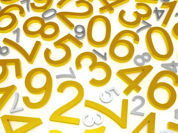 Background of numbers — Stock Photo, Image