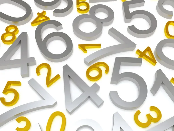 Background of numbers — Stock Photo, Image