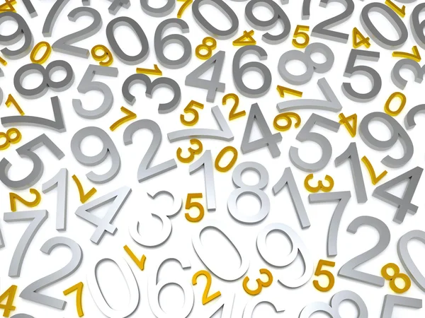 Background of numbers — Stock Photo, Image