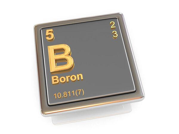 Boron. Chemical element.