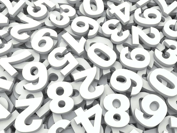 Background of numbers. — Stock Photo, Image