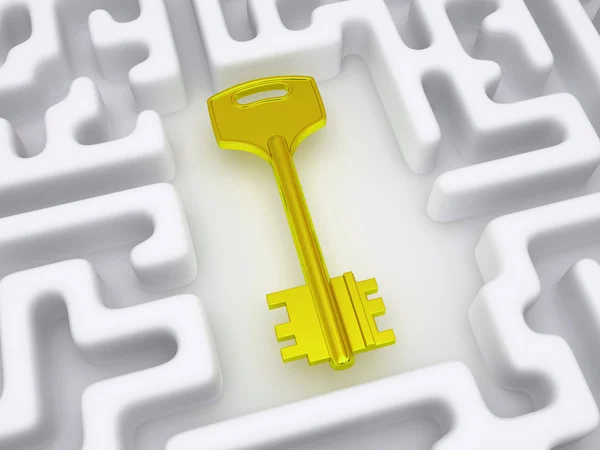 Key to labyrinth. — Stock Photo, Image