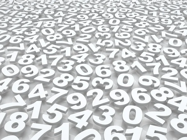 Background of numbers. — Stock Photo, Image