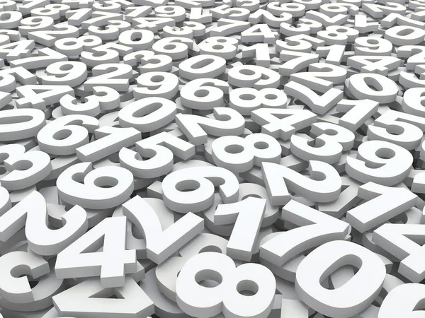 Background of numbers. — Stock Photo, Image