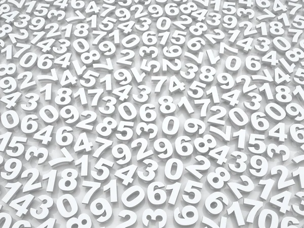 Background of numbers. — Stock Photo, Image