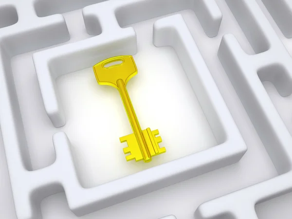 Key to labyrinth. — Stock Photo, Image