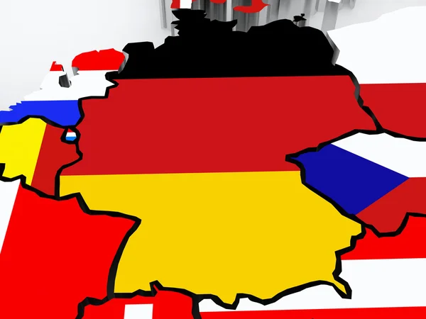 Carte de l'Allemagne. — Photo