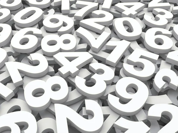 Background of numbers. — Stock Photo, Image