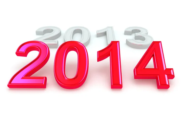 Šťastný nový rok 2014. — Stock fotografie