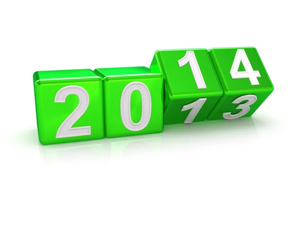 Feliz Año Nuevo 2014 —  Fotos de Stock