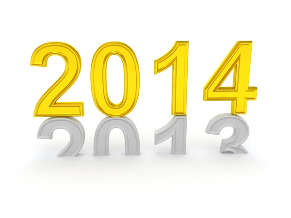 Feliz Ano Novo 2014 — Fotografia de Stock