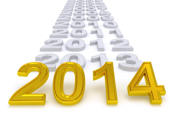 Selamat Tahun Baru 2014 — Stok Foto