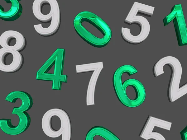 Background of numbers — Stock Photo, Image