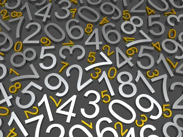 Background of numbers — Stock Photo, Image