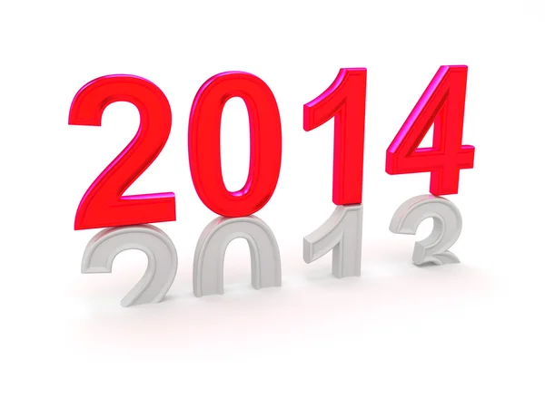 Happy New Year 2014 — Stock Photo, Image
