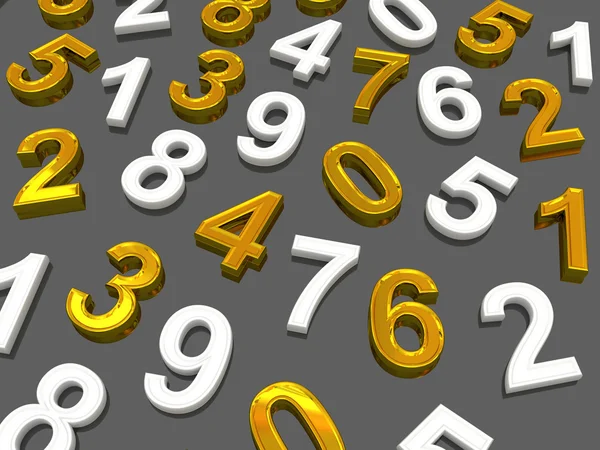 Background of numbers. — Stock Photo, Image