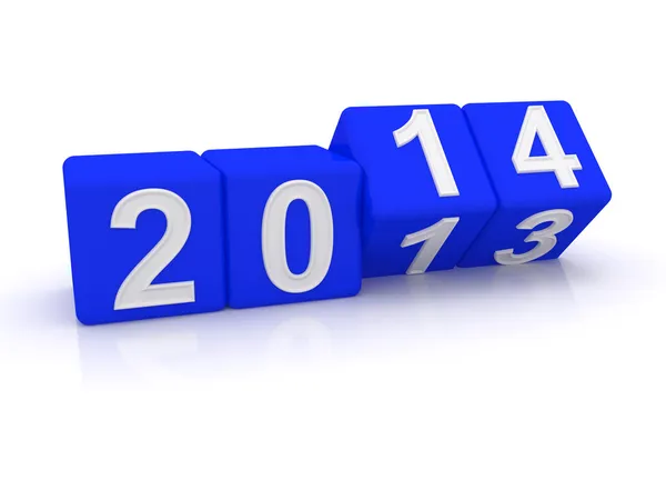 Feliz Año Nuevo 2014 — Foto de Stock