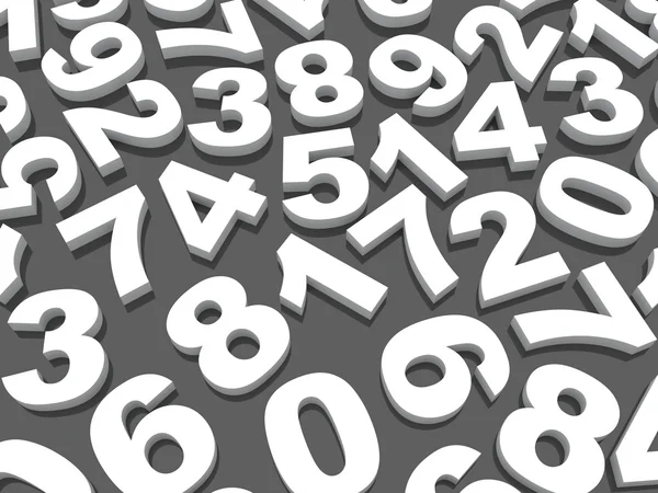 Background of numbers. — Stock Photo, Image