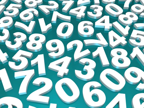 Background of numbers. — Stock Photo, Image