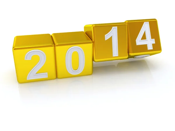 Szczęśliwego Nowego Roku 2014 — Zdjęcie stockowe