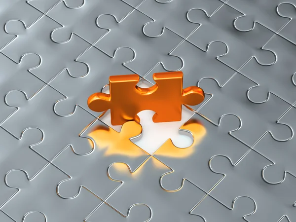 Puzzel — Stockfoto