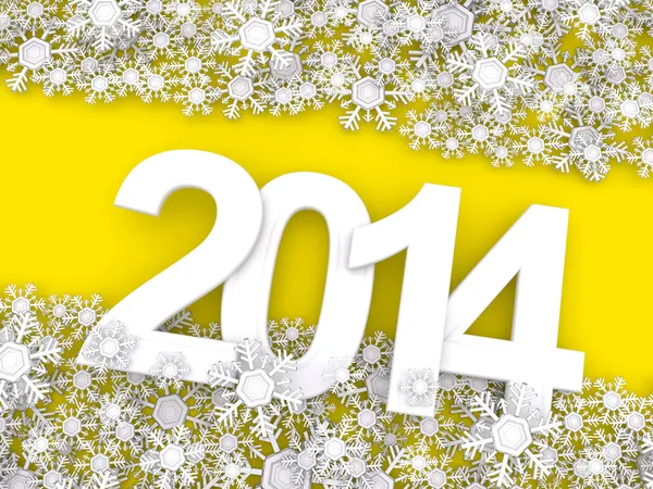 Happy New Year 2014 — Stock Photo, Image