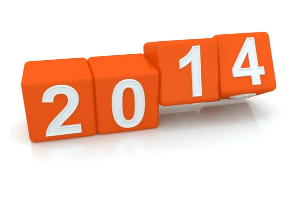 Gott nytt år 2014 — Stockfoto