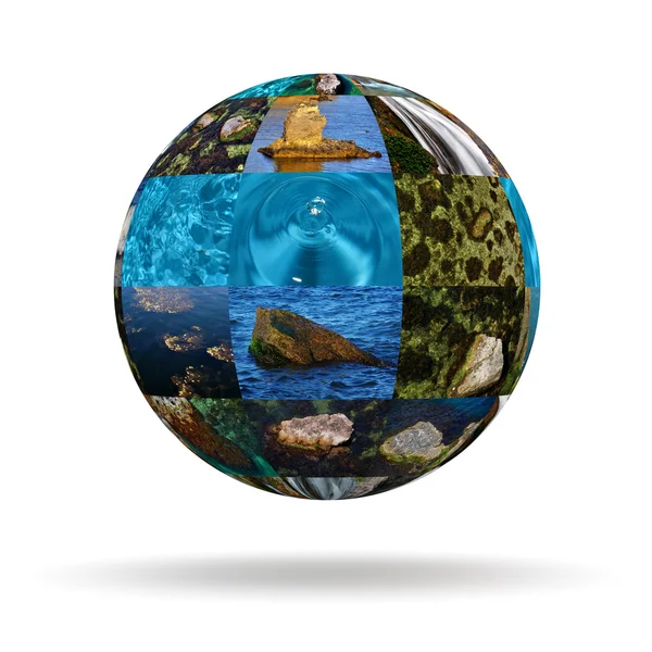 Planet water — Stock Photo, Image