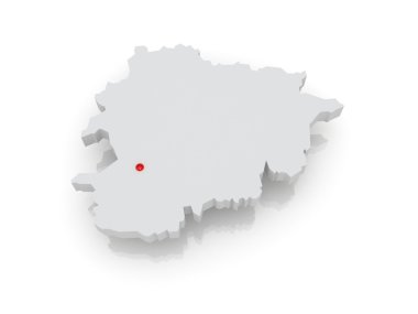 andorra Haritası