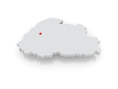 bhutan Haritası