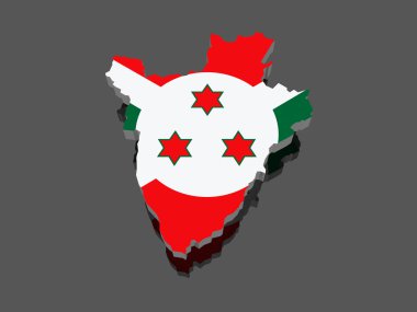 burundi Haritası.