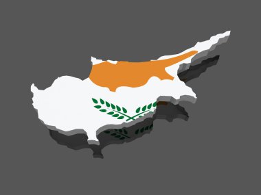 Kıbrıs Haritası.