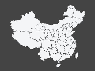 Çin Haritası.