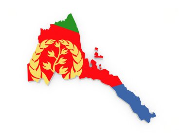 Eritre Haritası.